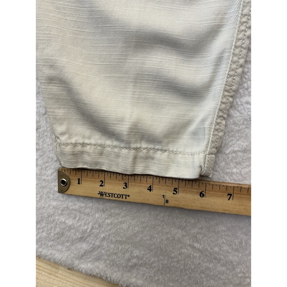 Wonderly Women's Petite Large Beige High Rise Cargo Pants Tapered Leg - Picture 4 of 11